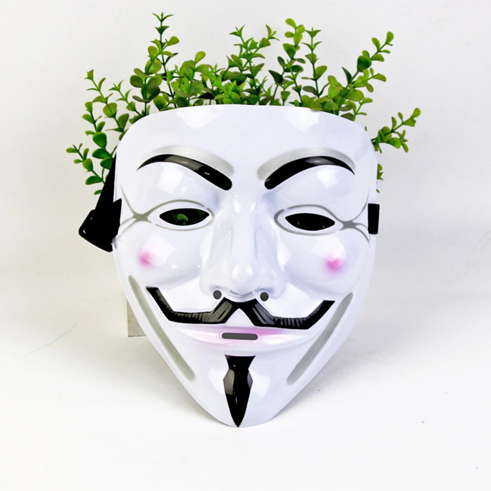 Популярная серия фильмов V for Vendetta маска для Хэллоуина маскарада хип хопа