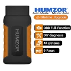 Humzor ND326 OBD2 сканер Bluetooth автоматический диагностический инструмент для сканирования для ios и Android полная система автомобильный считыватель кодов двигателя Easydiag