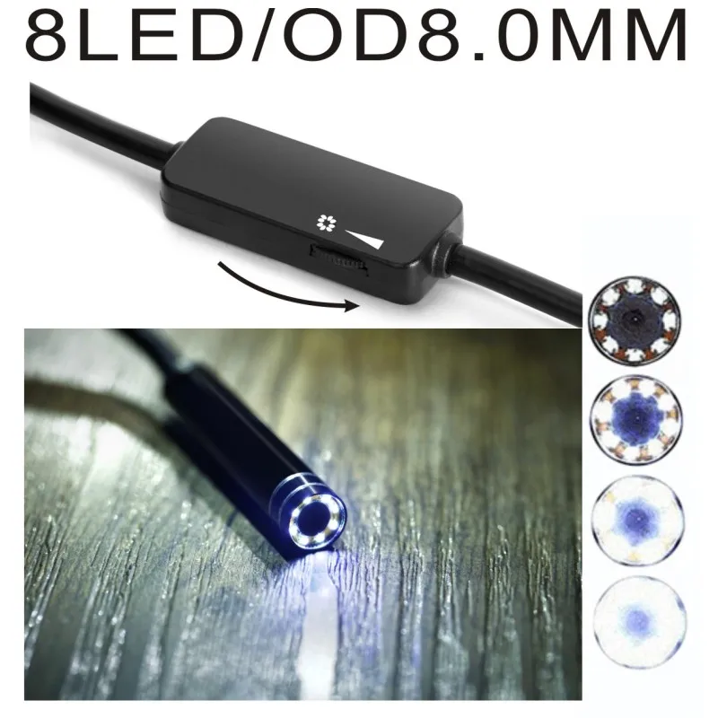 Эндоскоп 720P HD с Wi Fi 10 м для IOS и Android|Камеры видеонаблюдения| |