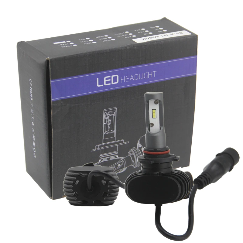SHUOKE 2 шт. S1 Led HB3 9005 фар автомобиля Авто Противотуманные лампы 12V 50W 8000LM
