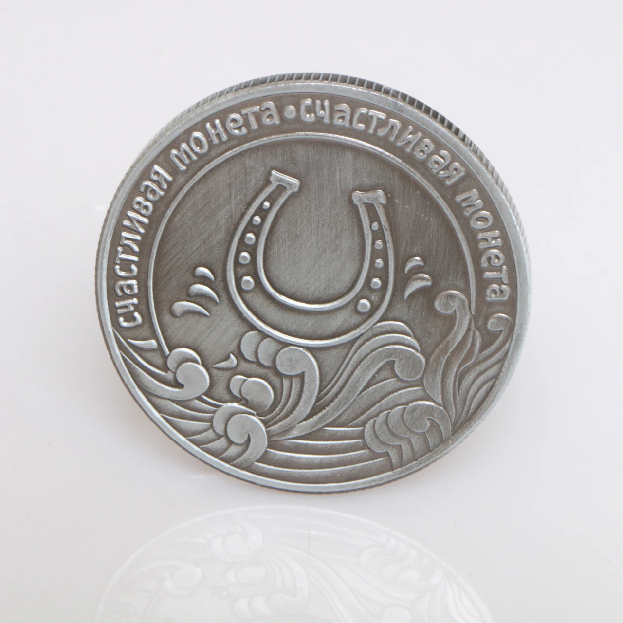 Российские серебряные памятные монеты Lucky Koi Fish сувенирные подарки|Безвалютные