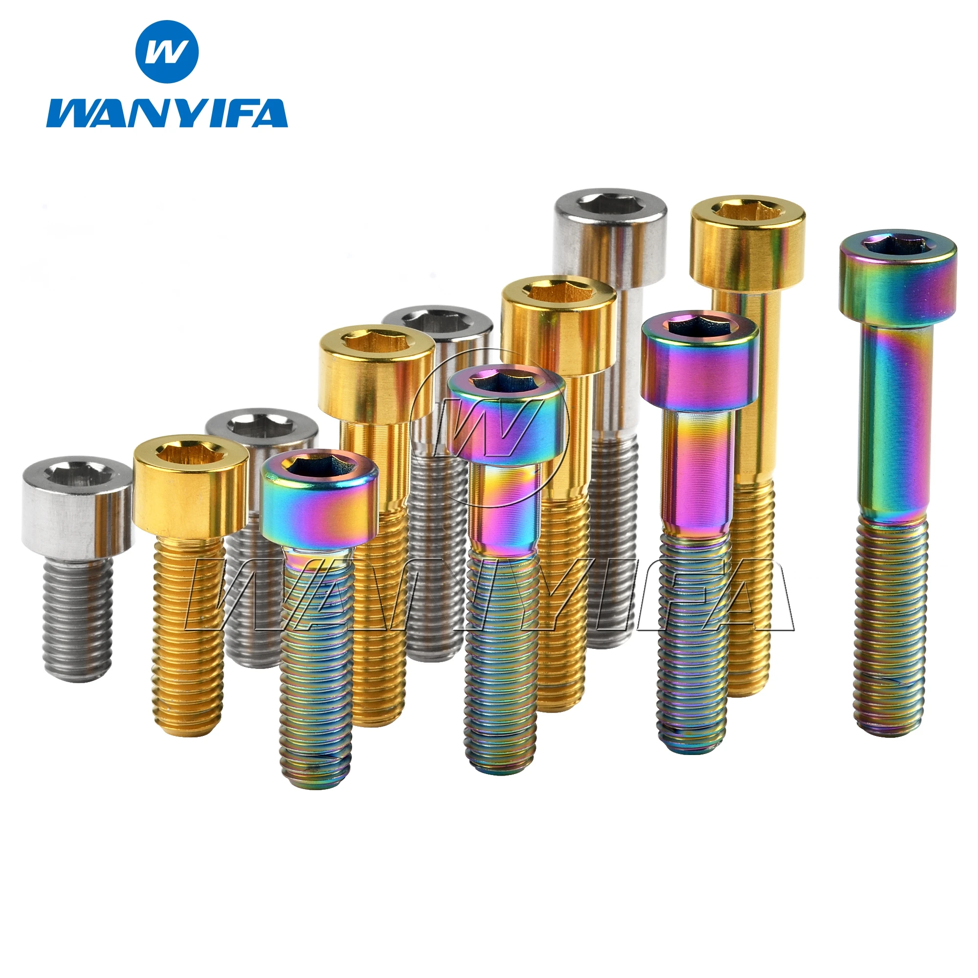 Титановый &quotWanyifa&quot Болт M10 x20 25 30 35 40 45 50 55 60 мм Колонка Специальное крепление на