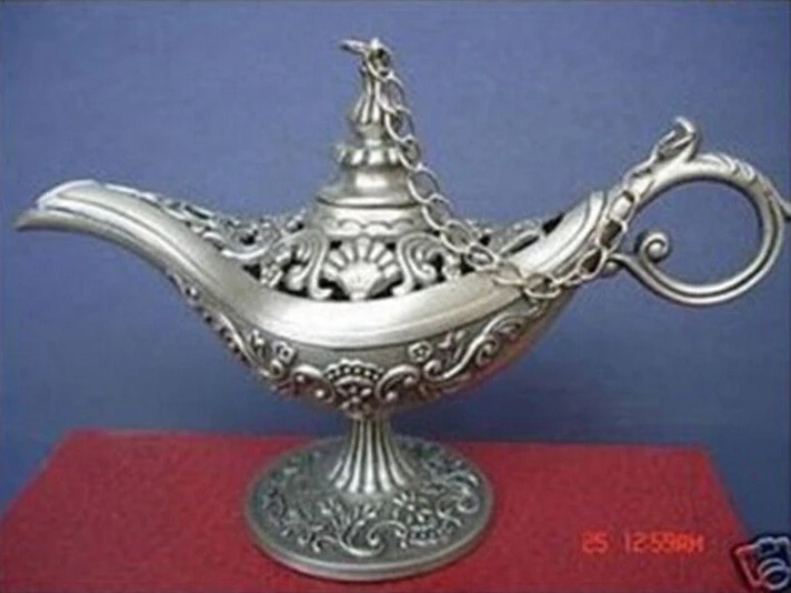 Коллекционные предметы 717 +++ Тибет Аладина Джина масляная лампа садовое