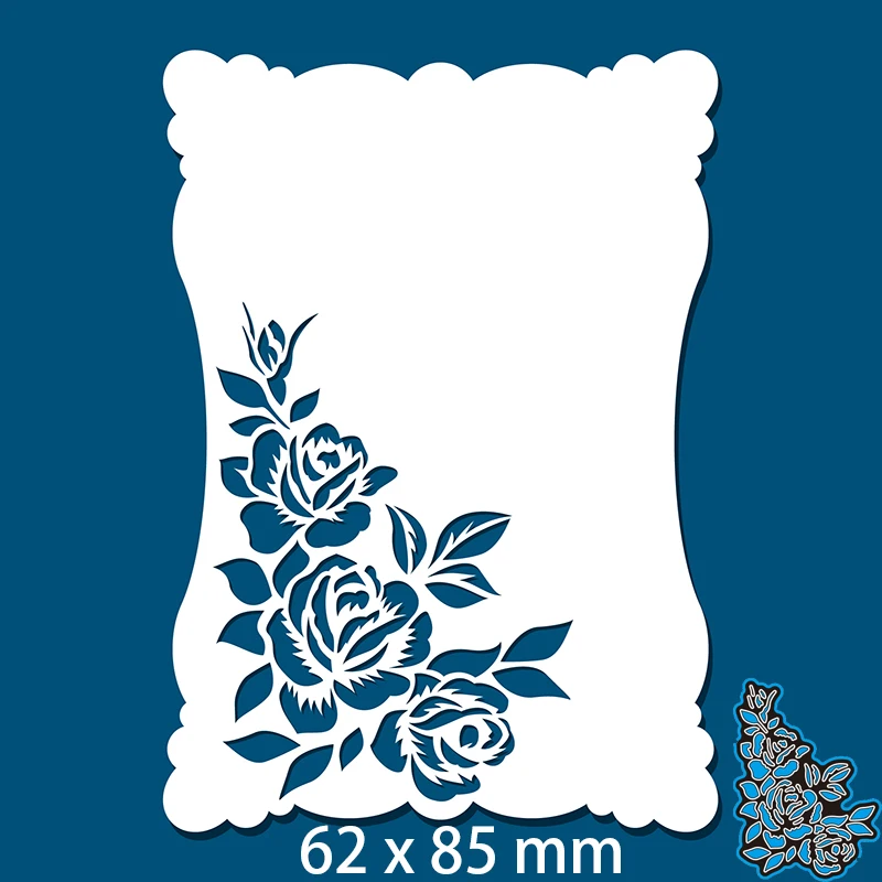 

Metal Cutting Dies LACE new for decoration card DIY Scrapbooking stencil Paper Craft Album template Dies 62*85mm