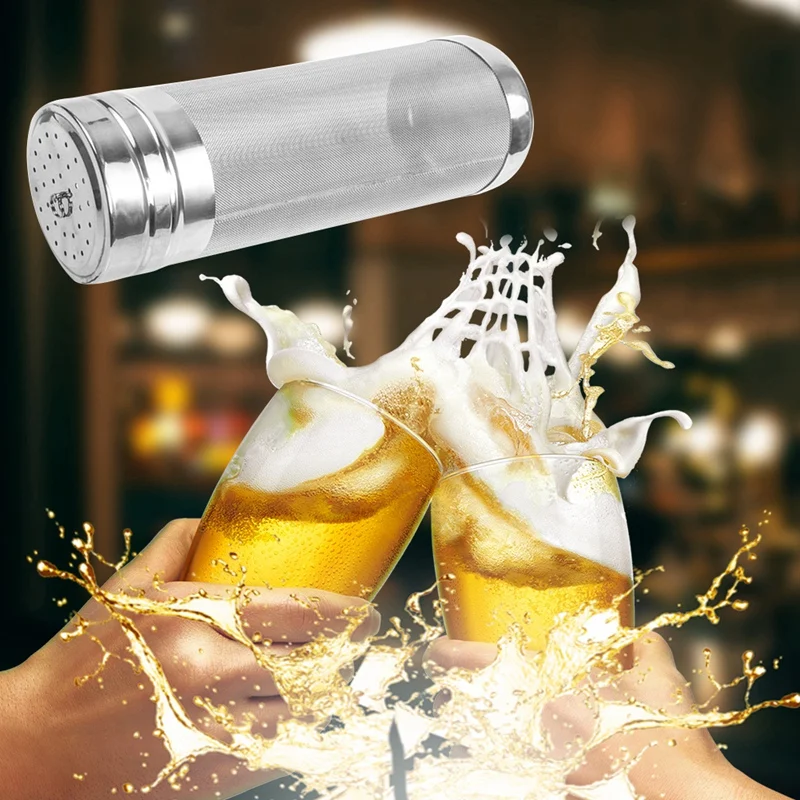 Stainless Beer Keg Dry Hoping 7X18Cm Hopper Spider Strainer Home Brew Hop Mesh Filter | Дом и сад