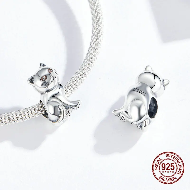 Женский браслет из серебра 100% пробы с бусинами | Украшения и аксессуары