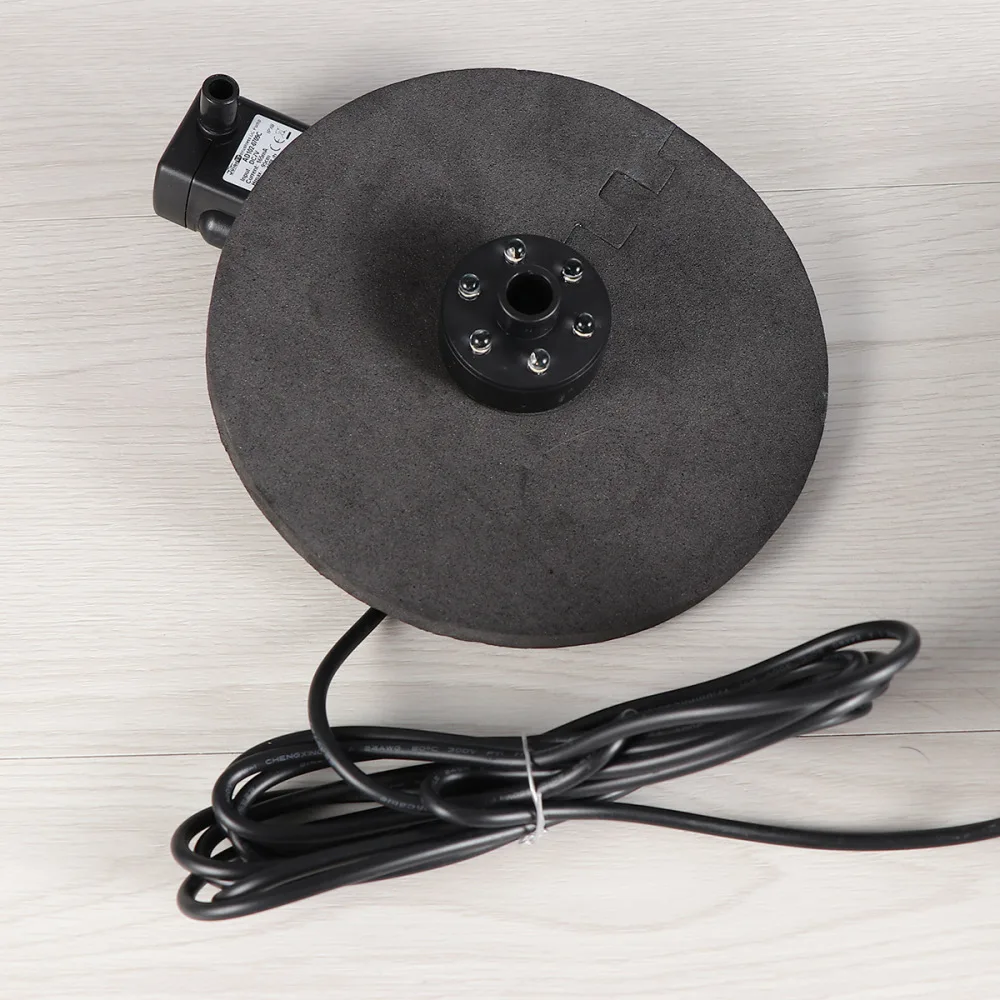 

Solar Water Pump Outdoor Watering Submersible Water Fountain for Pond Pool Aquarium Fountains Spout Garden Patio