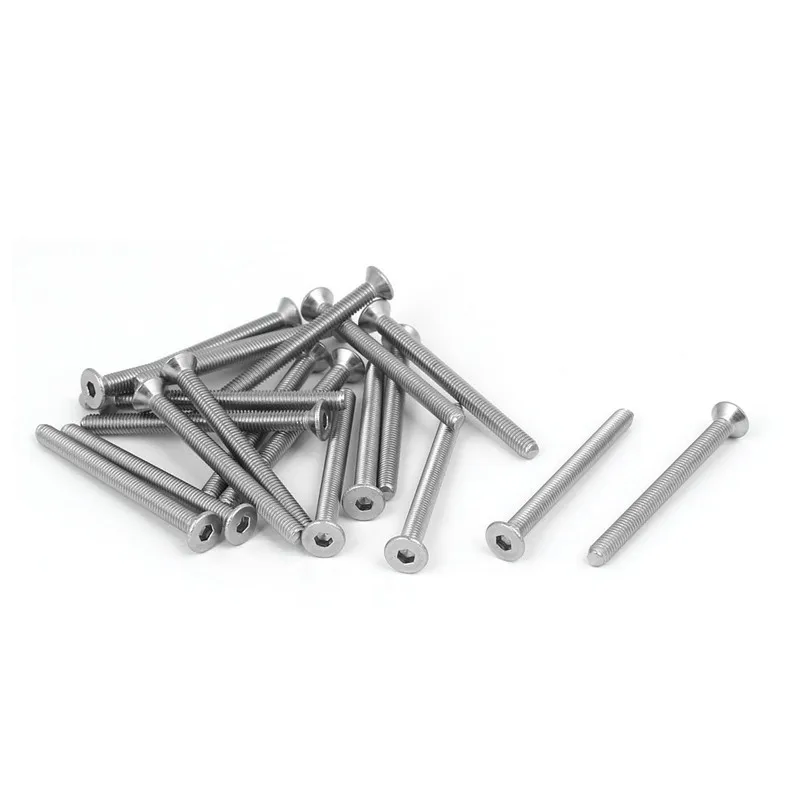 

DIN7991 M3x35mm 316 болт с плоской головкой из нержавеющей стали с шестигранной головкой 20 шт.