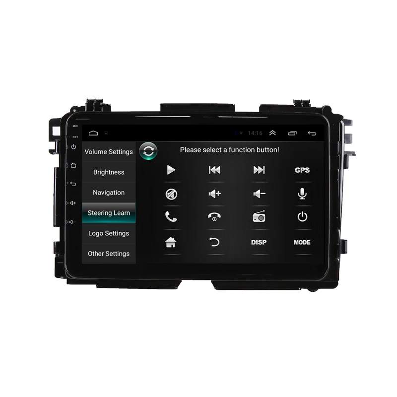 " 2.5D ips Android 9,1 автомобильный DVD мультимедийный плеер gps для Honda VEZEL XRV 17 компактное минирадио 32EQ стерео навигация