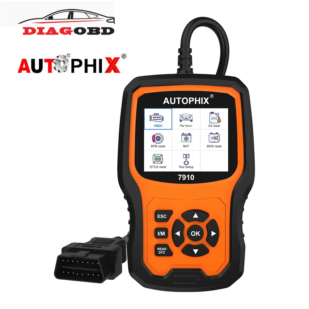 Автомобильный диагностический инструмент Autophix 7910 профессиональный OBD2 для E39 E60 E87