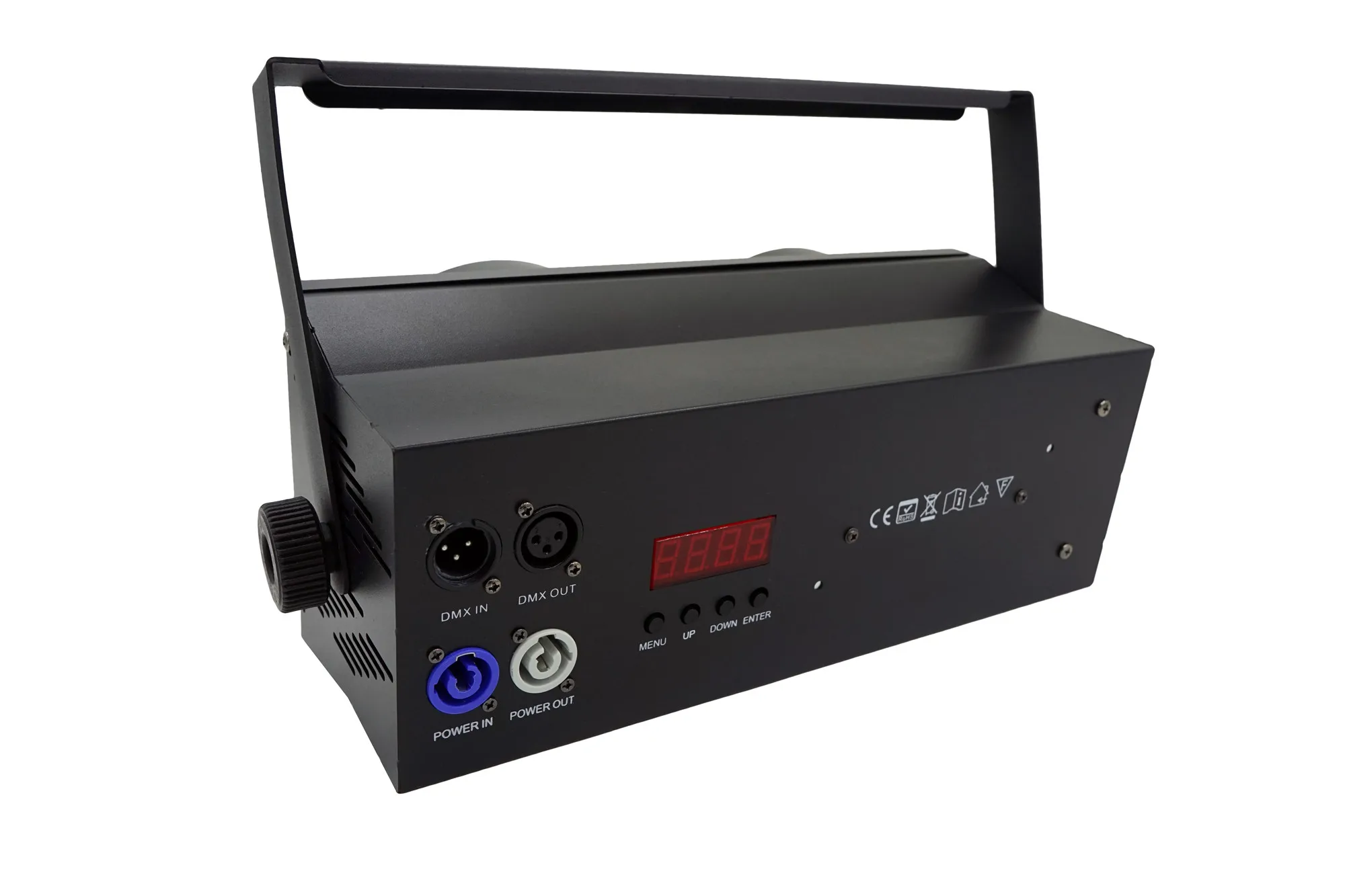 Цена Светодиодный светильник COB 2 глаза 2x100 Вт, светодиодный светильник DMX, сценический эффект, светодиодный светильник-мигалка, холодный белый и ...