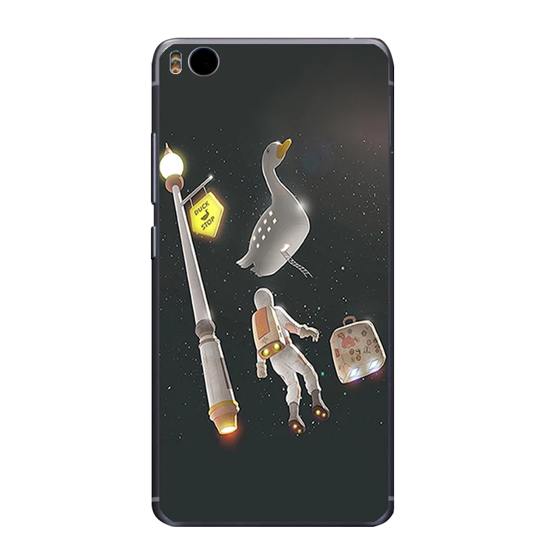 Phone Case For Xiaomi 5C Mi5 Mi5S Shell 5S Plus Cover TPU for 6 Moon Triangle Design Painted|case xiaomi|designer phone casephone cases |