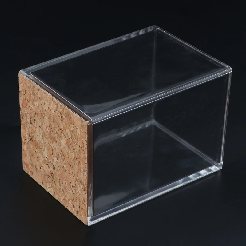 

Desk Organizer Transparency Pencil Case Pen Container Rose Gold Cup Stationery