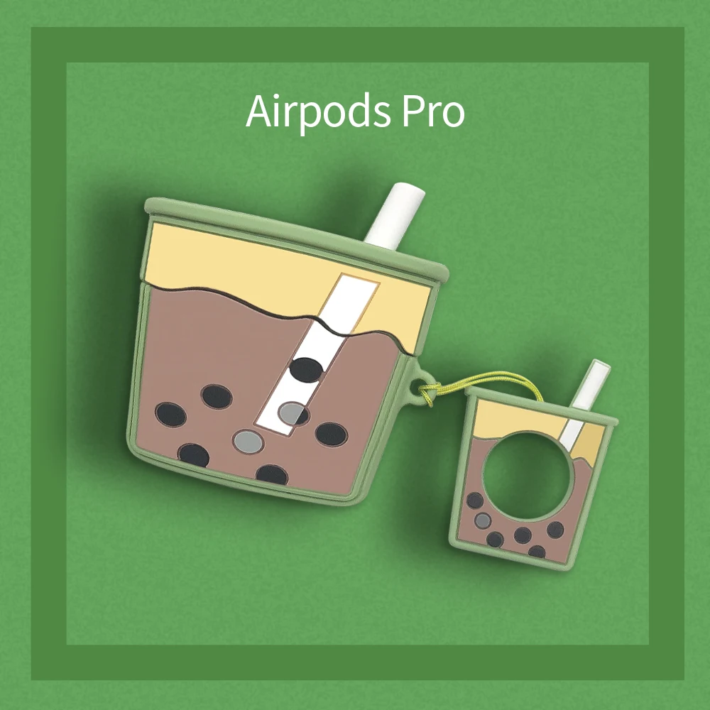 3D милый чехол для наушников для Apple AirPods 1 2 3 Pro, силиконовый чехол Airpods3, защитный чехол, аксессуары