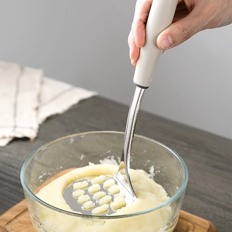 

Аппарат для приготовления картофеля из нержавеющей стали с длинной ручкой