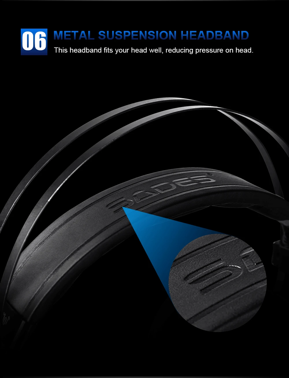SADES Armor USB игровая гарнитура Realtek игровая аудио легкая RGB подсветка Шумоподавление для ПК