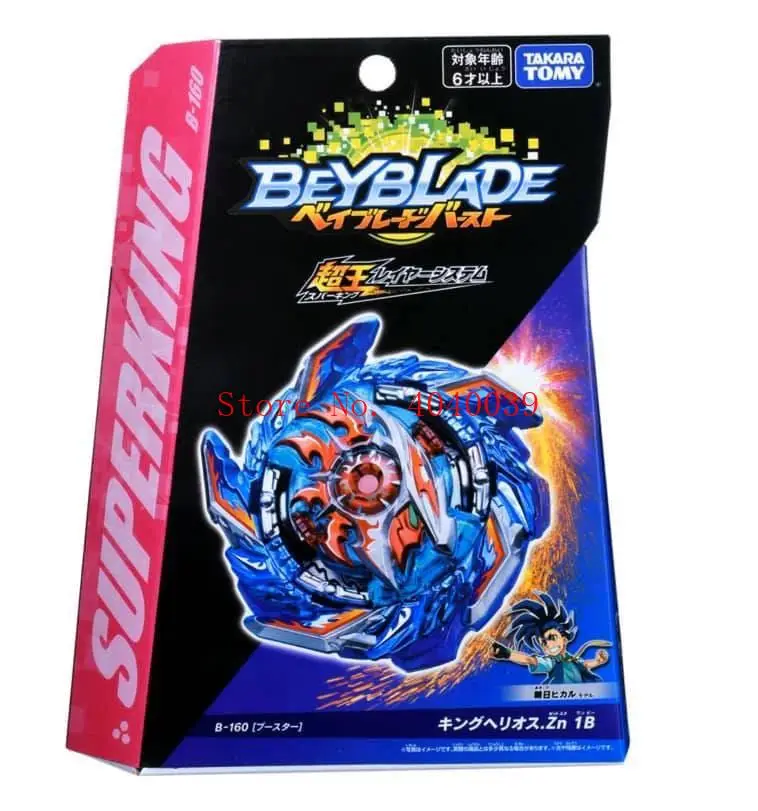 Оригинальный Takara Tomy BEYBLADE BURST SUPER KING B-160 бустер король HELIOS трансформаторного