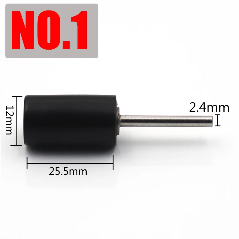 NO.1 Grinding head Кожа Инструмент край электрическая полировка Slicker плоская/заостренная головка сандалового дерева Кожа ремесло DIY Инструменты для вырезания края Полировщик Slicker - Цвет: NO.1 Grinding head
