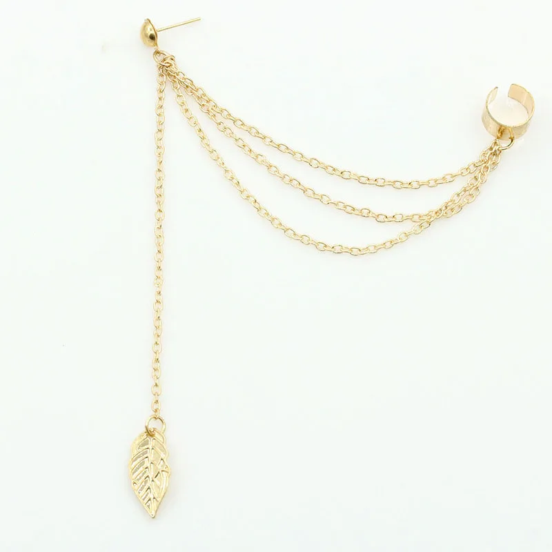 Женские и женские серьги каффы в стиле панк рок|Серьги-клипсы| |