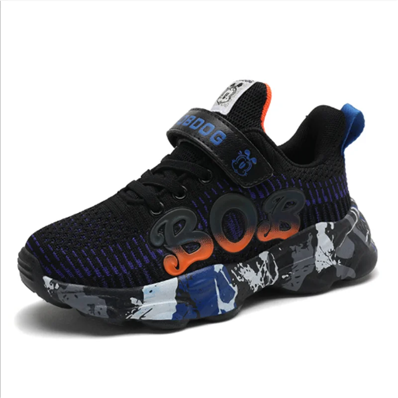 

Kids Casual Shoes Boys Soft Bottom Non-slip Sneakers Breathable Fall Outdoor Sport Trainers Children's Fashion Running Shoes