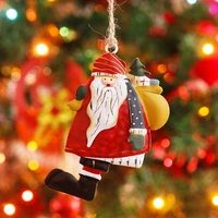 christmas ornaments christmas angel old man small pendant decoration christmas tree garland string light christmas decoration