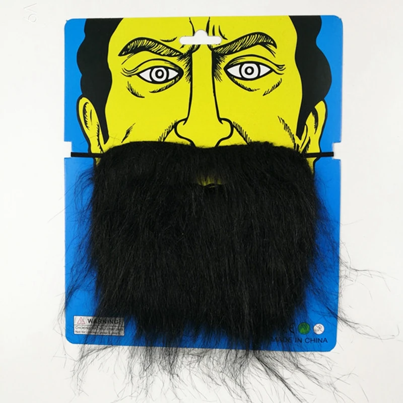 1/12pcs Mustache Pirate Party Cosplay Masquerade Fake Mustach Beard Whisker Halloween decor Kid Adult Novelty Party Supplies