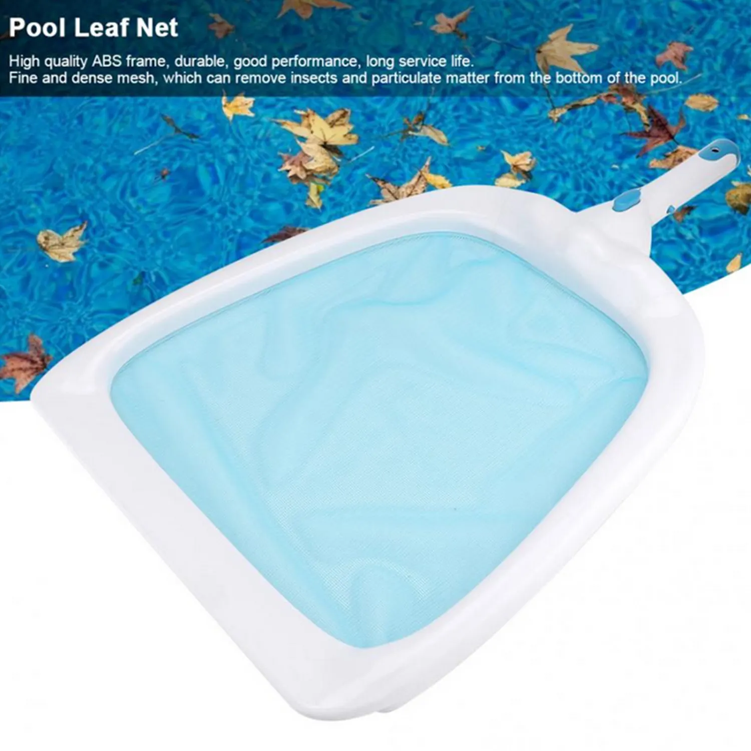 

Pool Leaf Skimmer Cleaning Net Mesh Catcher without Pole Aquarium Swimming Pool Spa Pond Cleaners Accessories 23x14x2inch