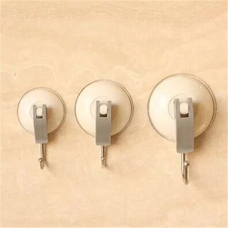 Strong Heavy Duty Adhesive Wall Hooks Powerful Vacuum Suction Cup Kitchen Bathroom Towel 2/5KG Max Payload Household | Дом и сад