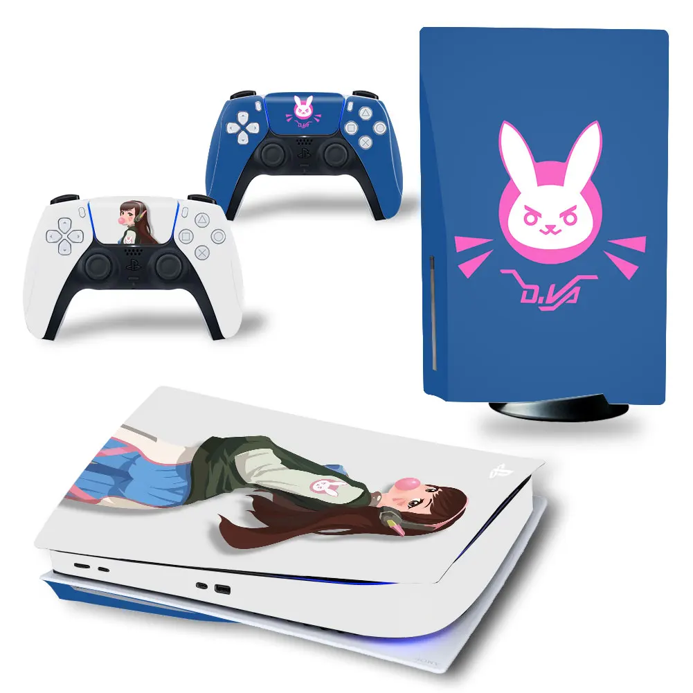 

Наклейка Vanguard PS5 Disc Edition, наклейка для консоли PlayStation 5 и 2 контроллера PS5 disk