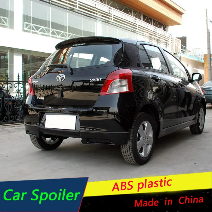 Для Toyota Yaris спойлер 2008-2013 спортивный комплект для корпуса багажника задний