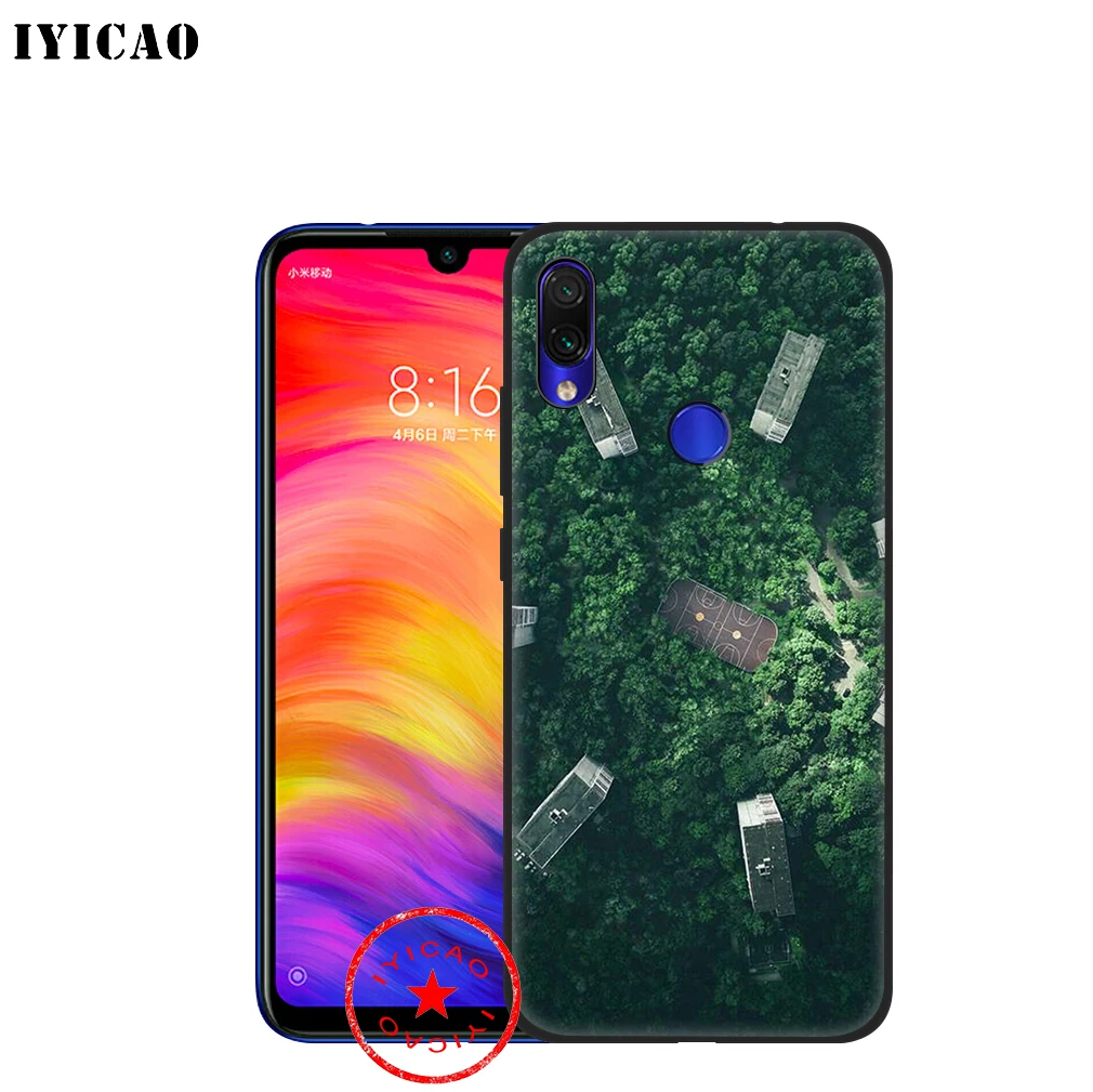 Мягкий чехол IYICAO для баскетбола Xiaomi Redmi Note 8 7 6 5 Pro 5A 4X |