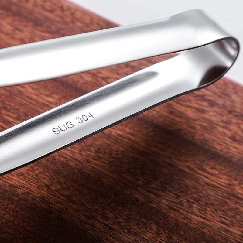 304 нержавеющая сталь утолщенный стейк клип барбекю хлеб открытый кухонная