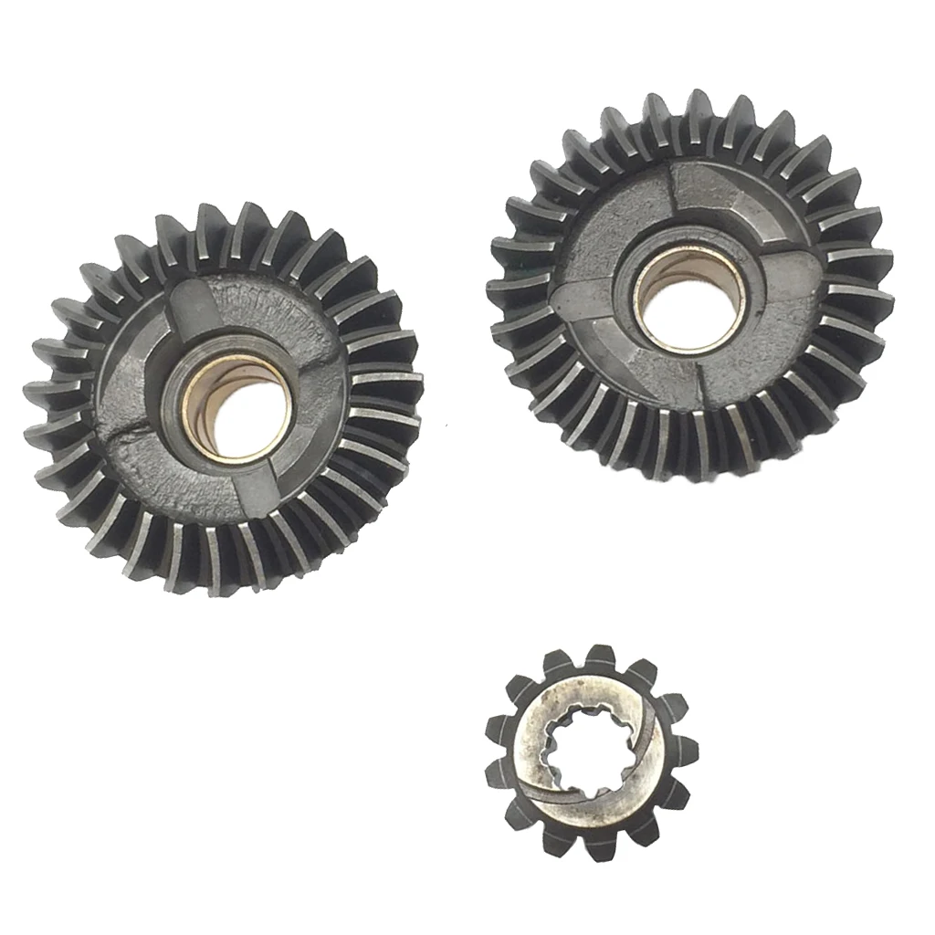 

Комплект из 3 искусственных металлических передних редукторов, реверсивных передач для Yamaha, подвесной, 2/4 хода, 9, 9 л.с., 15 л.с.