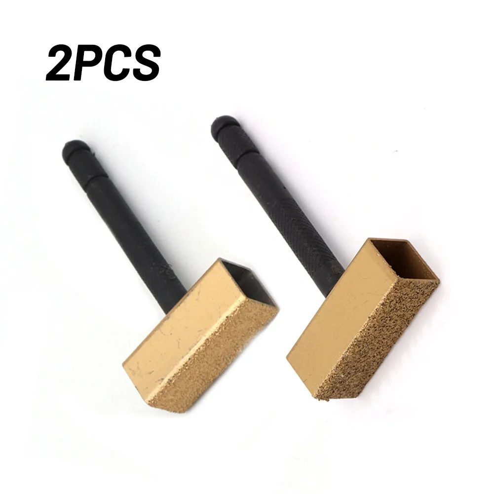 

2 PCS Diamond Dresser Corrector Grinding Wheel Desktop Disc Handheld Tools