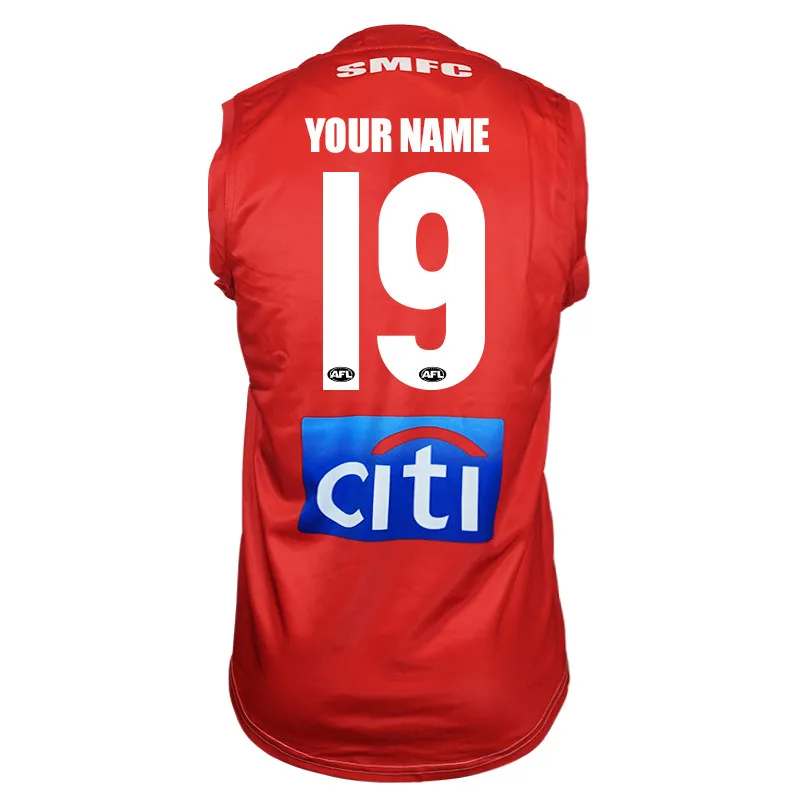AFL SYDNEY SWANS GUERNSEY мужская домашняя трикотажная одежда, размер S-3XL, принт с именами и цифрами, высокое качество - Цвет: Print name number