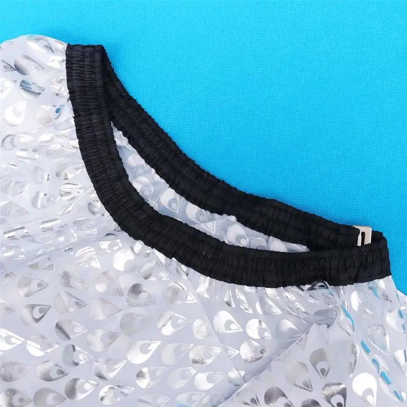 Пылезащитная накидка для стрижки волос и умирания дышащая Парикмахерская Ткань