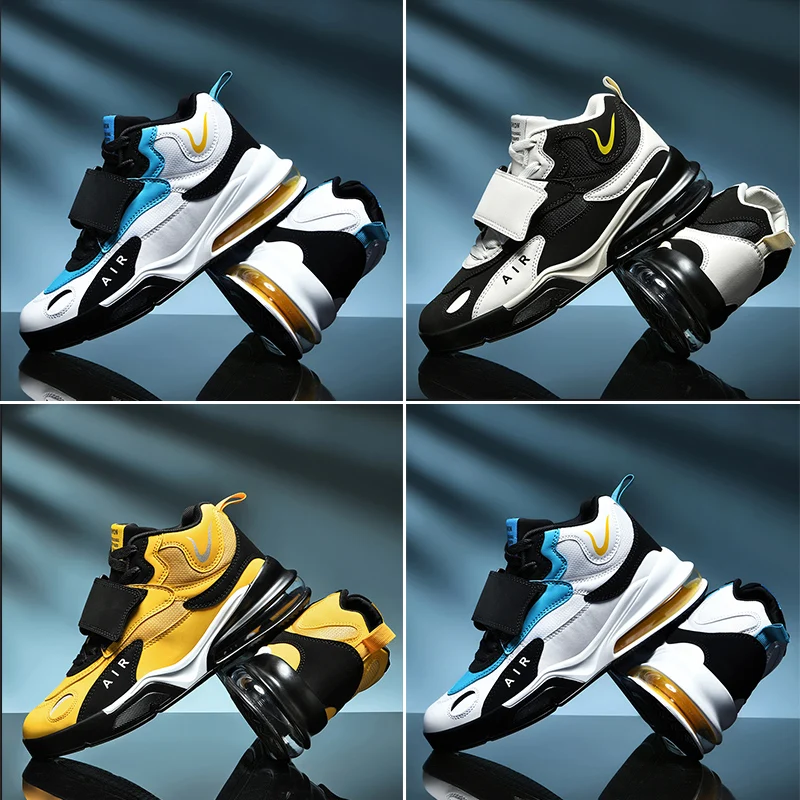 

New fashion men's high-top basketball shoes casual sports shoes ladies professional non-slip breathable couple shoes splintsport