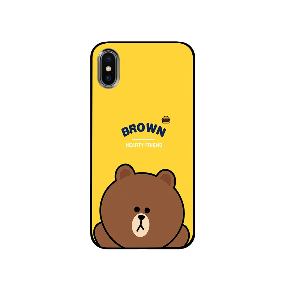 Красный желтый милый аниме для iPhone 5 5S 6 6s 7 8 Plus X XS XR 11 Pro Max чехлы
