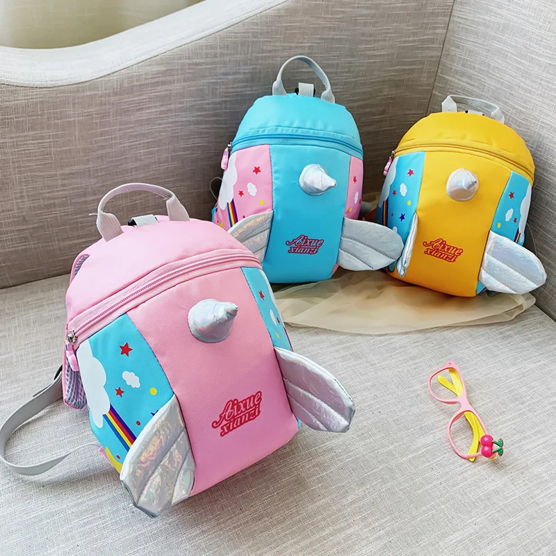 

Kindergarten Schoolbag Boys And Girls 1-3-5 Years Old Anti Lost Backpack Children Cute Backpack Children's Bag Kids Bag Book Bag