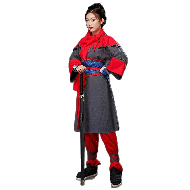 Маскарадный костюм hanfu для женщин древняя женщина герой принцесса сценический