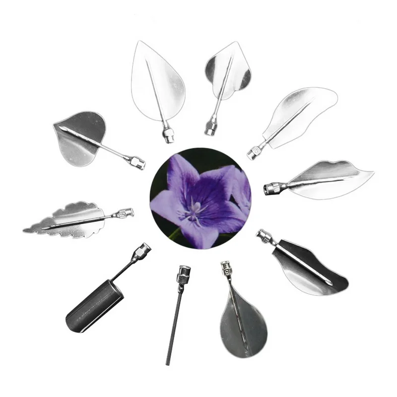 10 шт./компл. 3D Желейный цветок художественные инструменты торт желатиновая