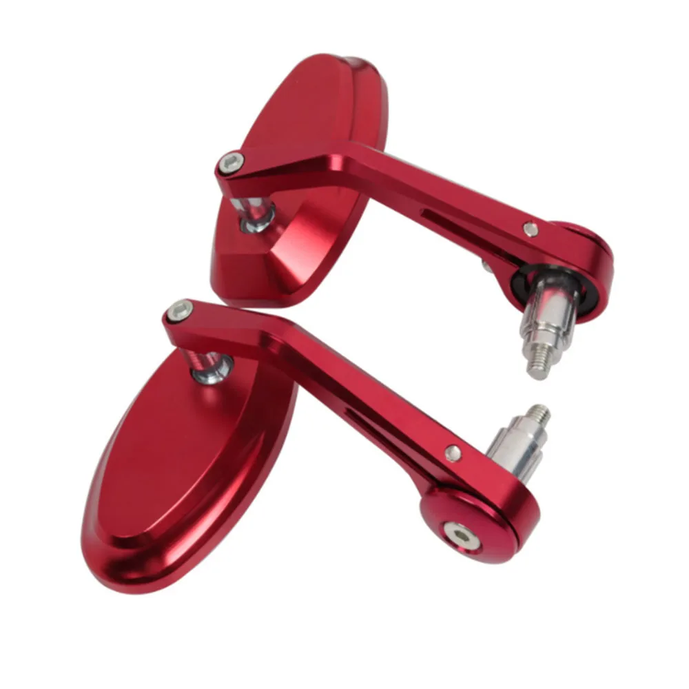

1 Pair Motorcycle Rearview Mirrors CNC Motorcycle Bar End Mirror For Yamaha Honda Triumph Speed Triple Accessories Universal