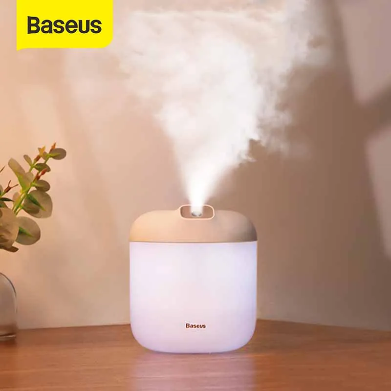 Увлажнитель увлажнитель ультразвуковой Baseus 600 мл с ночной