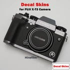 Нецарапающаяся Обложка пленка для Fuji Instax xt3 3M Материал Премиум переводная картинка водная для ЖК-дисплея с подсветкой Fujifilm X-T3 Камера кожи наклейка протектор