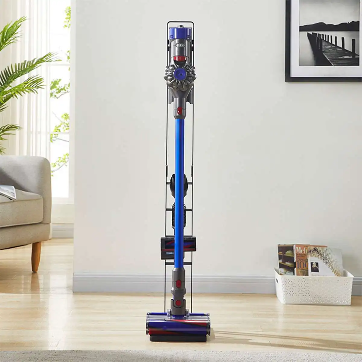

Vacuum Cleaner Floor Stand Rack Holder Bracket ForDyson Handheld V6 V7 V8 V10 Vacuum Cleaner Accessories Home Storage Organizer