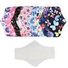 1 шт. 180 мм многоразовые гигиенические прокладки для мам бамбук Ватные диски моющиеся менструального колодки салфетка гигиеническая прокладка взрослый подгузник для женской гигиены