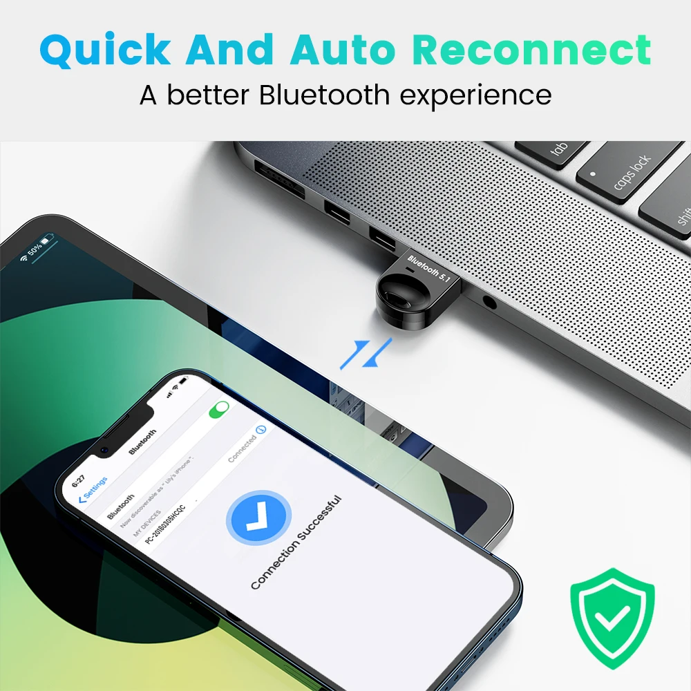 USB Bluetooth адаптер 5 1 приемник 0 ключ BT передатчик aptx мини-адаптер для ПК ноутбука