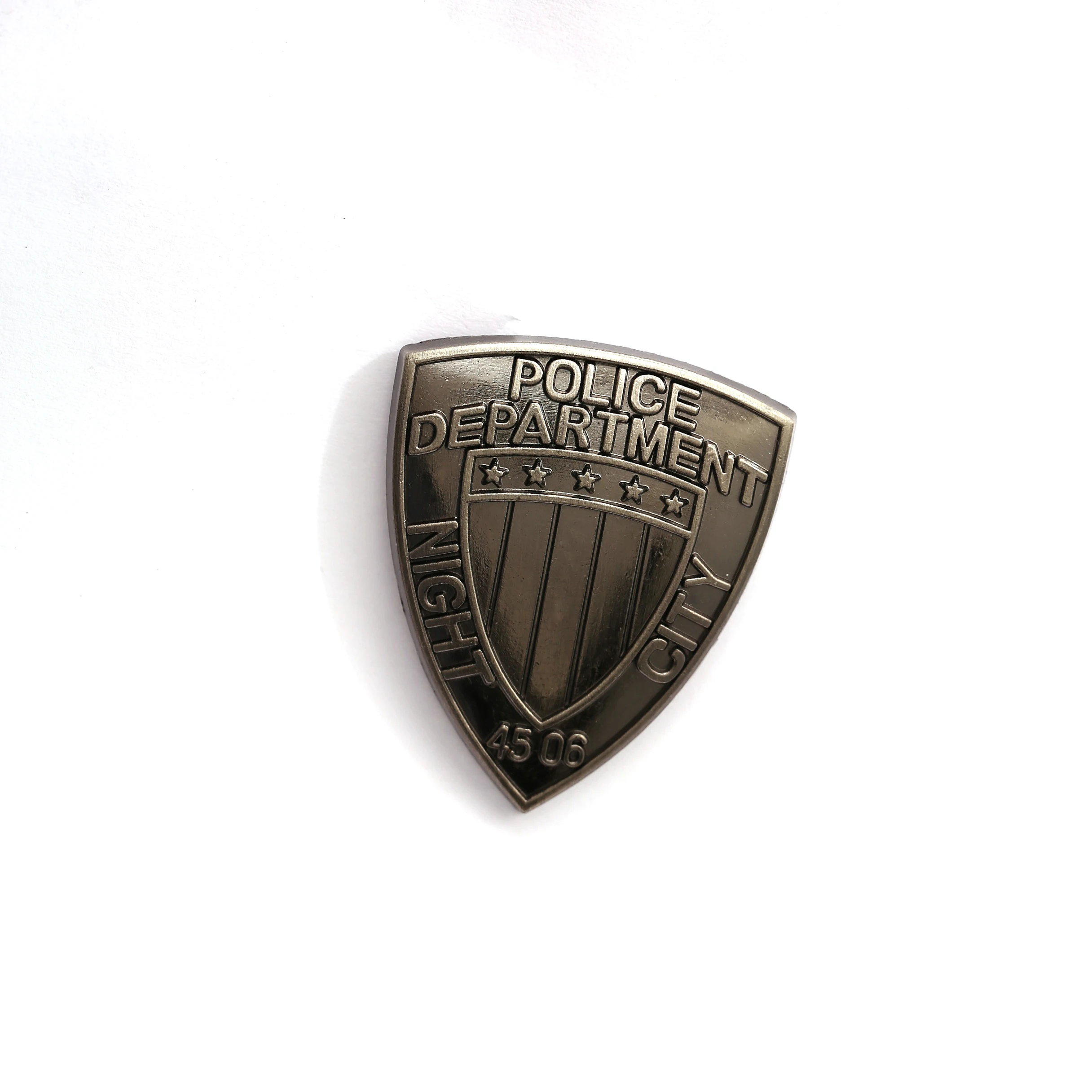 Мужская/Женская Винтажная брошь в стиле панк значок на булавке виде полицейского