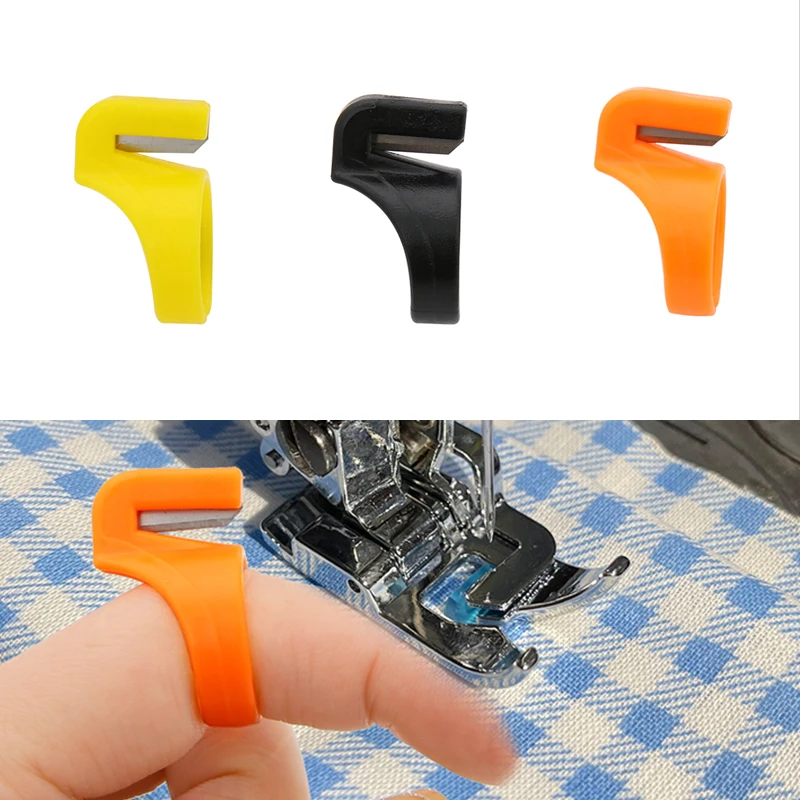 3 шт./компл. новый пластиковый наперсток швейное кольцо резак для ниток лезвие