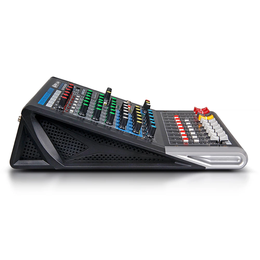 Профессиональный звуковой микшер 6-канальный диджейский миксер консоль с DSP